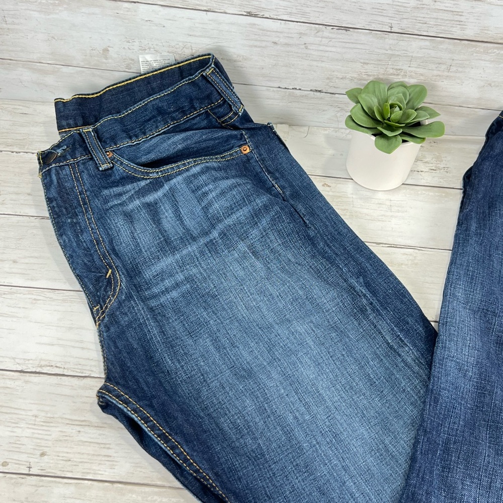 Levi Strauss & Co. 505 Regular Fit Jeans W34 L36 Blue Denim Men’s 100% Cotton - Picture 5 of 11